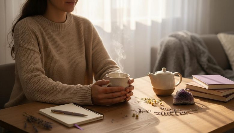 Afternoon Energy Reset Routine with Tea
