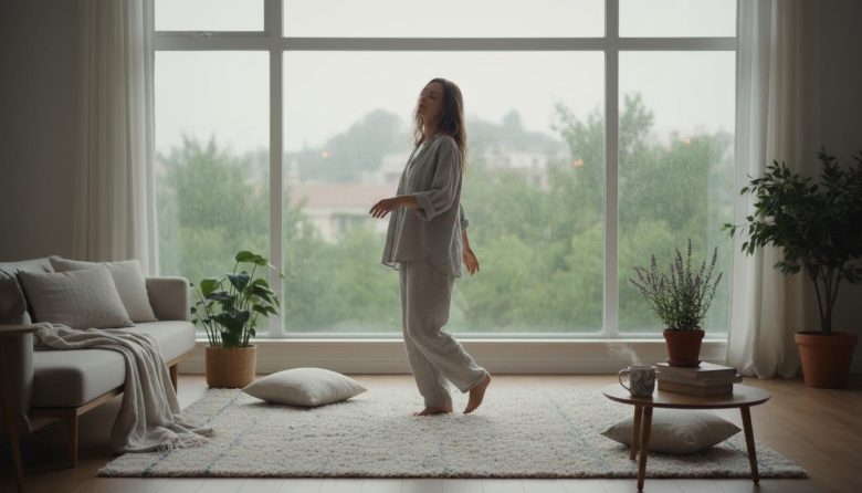 Gentle Movement Routine for Rainy Days