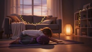 Light Yoga Sequence as Evening Routine