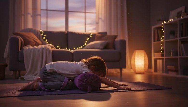 Light Yoga Sequence as Evening Routine