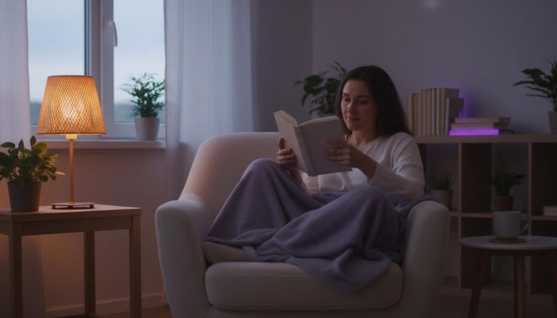 Quiet Reading Routine Before Bedtime